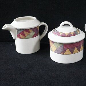 Studio Nova Palm Dessert Two Cream and One Sugar Set